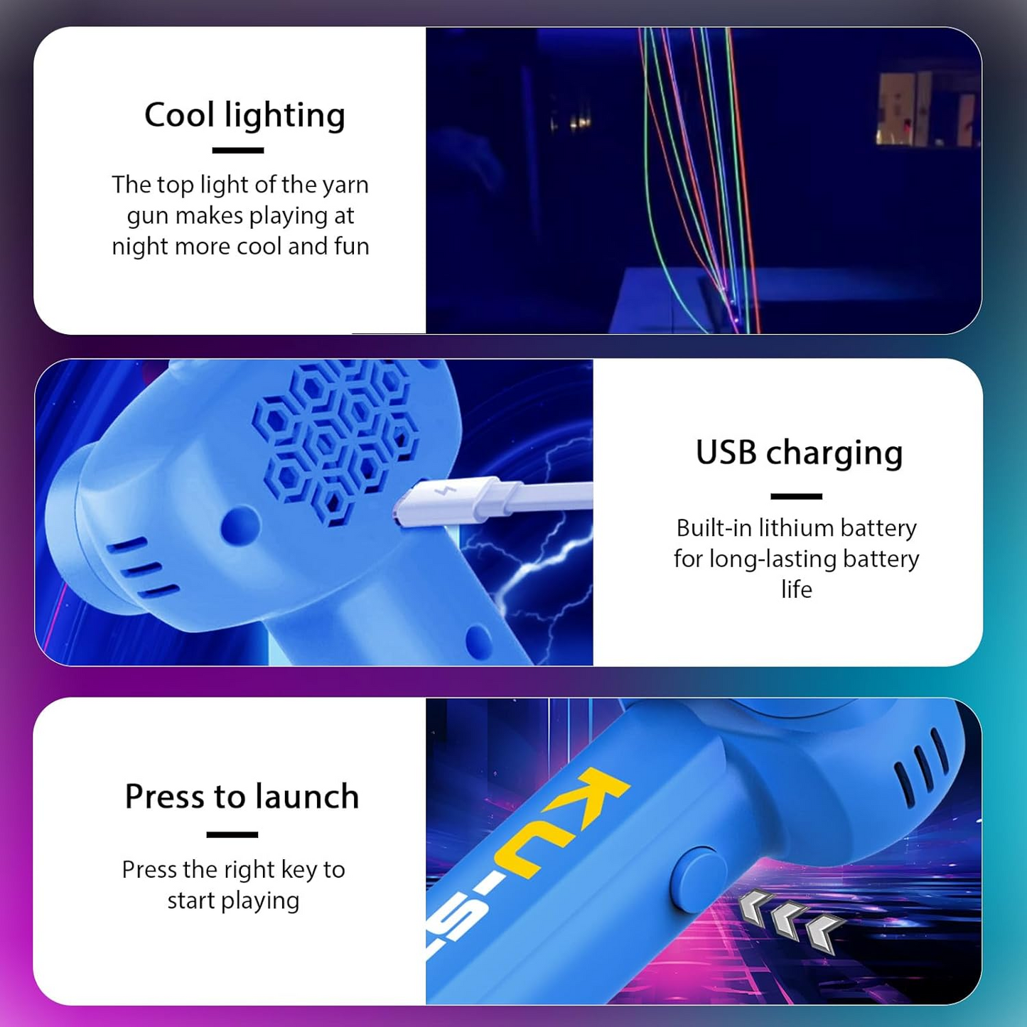 Glow Shooter (Blue)